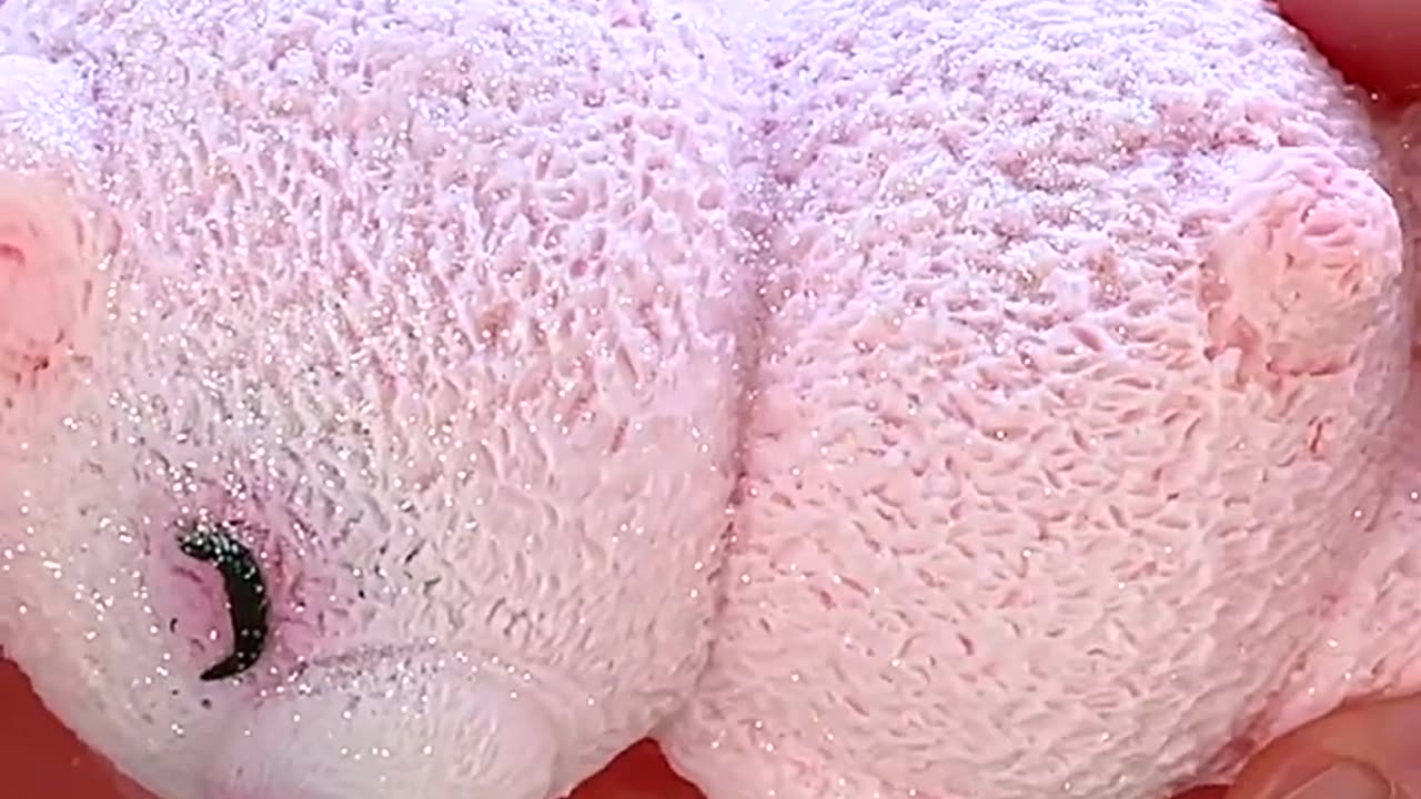 ASMR 🧸 Rosie the Bear from Peachy Jelly Slimes #slime #asmr #slimeasmr #satisfying