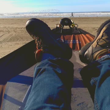 The Best Experience at the Beach is When Nothing Happens. Peaceful Video.