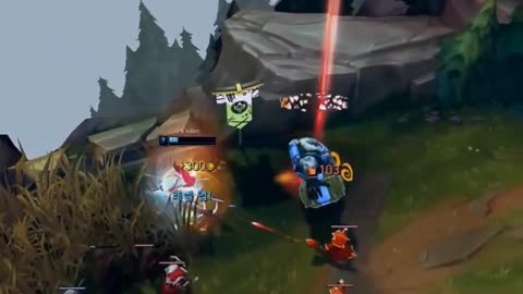 League of Legends game Korean service king operation clip