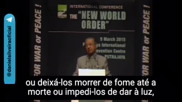 Dr. Mahathir bin Mohamad primeiro ministro da Malásia