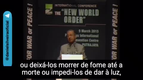 Dr. Mahathir bin Mohamad primeiro ministro da Malásia