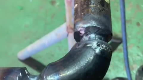Welding Technique for small bore pipe.