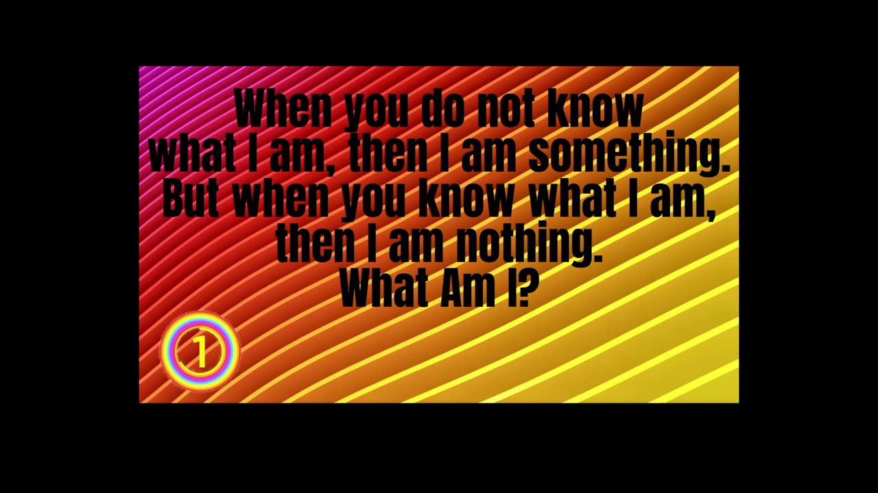Riddles 1