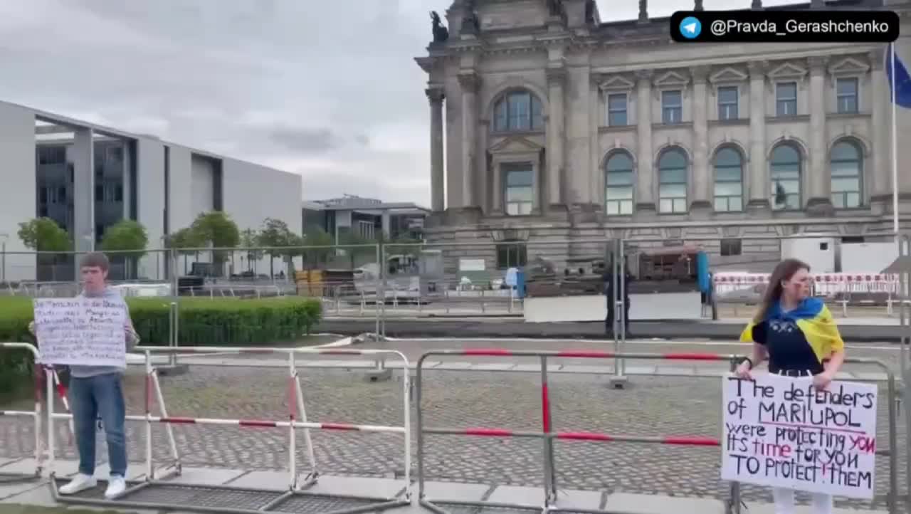 🇺🇦Graphic War18+🔥Berlin Germany Protests Russia's War - Glory to Ukraine Armed Forces(ZSU)