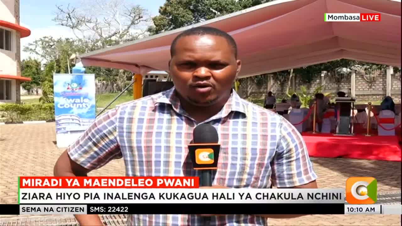 Maafisa wakuu wa UNDP wanazuru Pwani hii leo