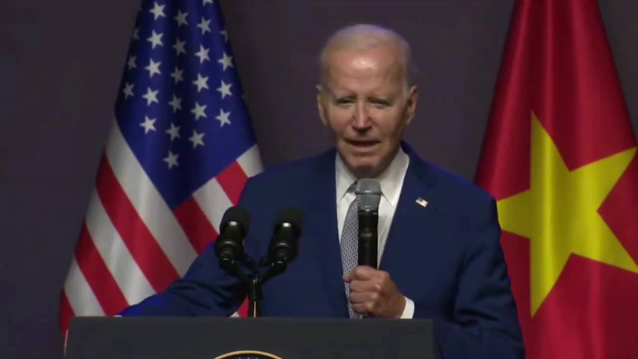 Biden Announces to World He's Going to Bed