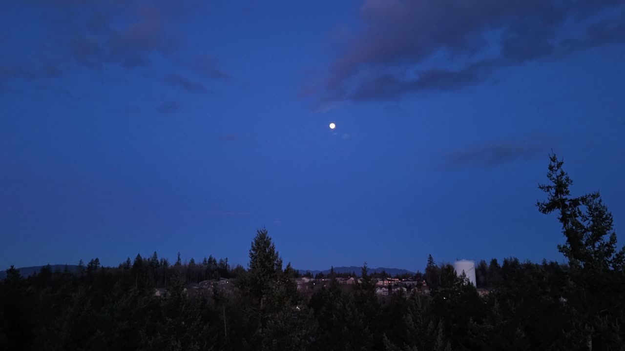 Reading Psalms 8 to a Time-Lapse Video of the Moon Rising