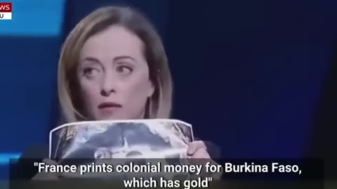 Italy’s PM, MELONI dropping some French truth bombs