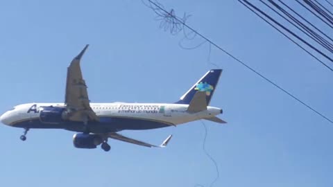 Airbus A320NEO PR-YRB vindo de Porto Velho