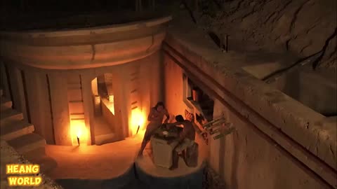 House Building in forest #viral #strangehouse #1millionviews