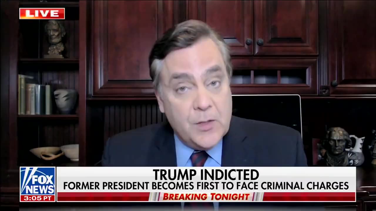 Jonothan Turley responds to Trump indictment