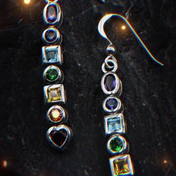 Thanksgiving Harmony: Chakra Earrings & Peaceful Steampunk Jewelry