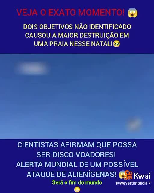 TWO STRANGE OBJECTS CAUSED THE BIGGEST DAMAGE ON A BEACH (BRAZIL)