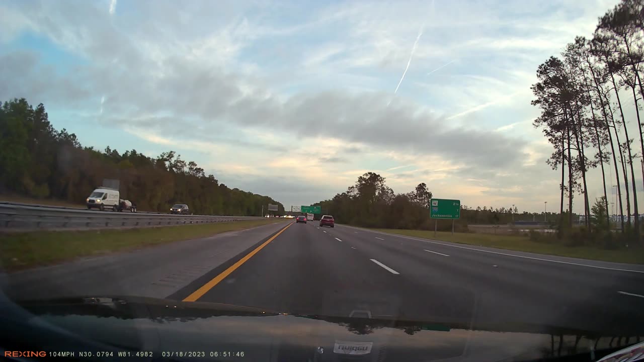 Whole bunch of bots on the road