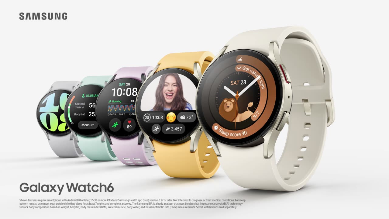 SAMSUNG Galaxy Watch 6 44mm Bluetooth Smartwatch