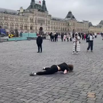 Gymnastic girl failed 😂