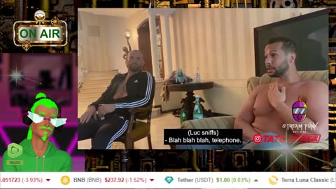 Adrew Tate Robbed - Leaked Footage - StreamPunk Live Stream Shorts #thematrix