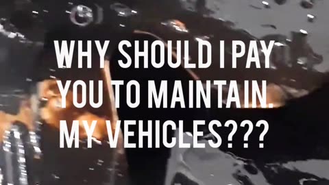 Who needs maintenance????