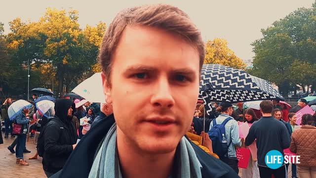 WATCH: Antifa Tried to Block the Vienna March for Life...They Failed