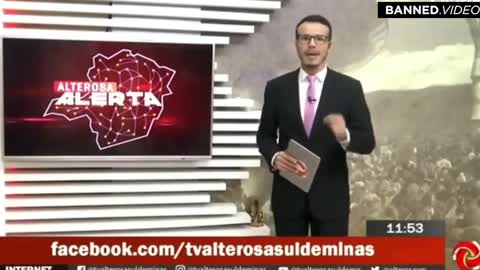 Brazilian Journalist Collapses And Has Five Heart Attacks Days After 3Rd Covid Shot