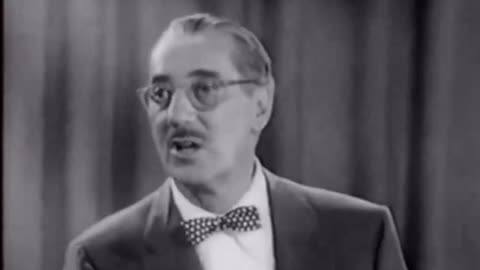 💥 Groucho Marx 1950s interview with 102 year old man born in 1856...