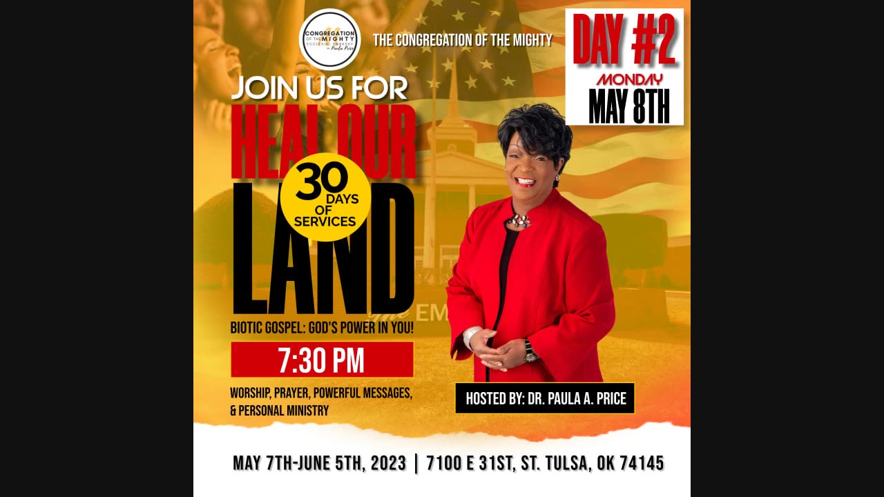 Heal Our Land Service: Day 2