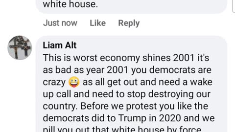 What I side to Biden white house