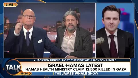 'I'm Not Prepared To Admit Hamas Are Terrorists' | Jackson Hinkle's FIERY CLASH With James Whale