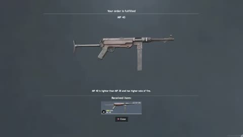 Enlisted : Make MP 40 (Maschinenpistole 40 ) 9×19mm Parabellum cartridge Great Again!