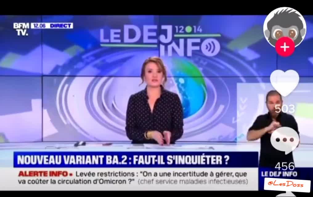 Annonce du nouveau variant INDÉTECTABLE BA2 de mes 2..
