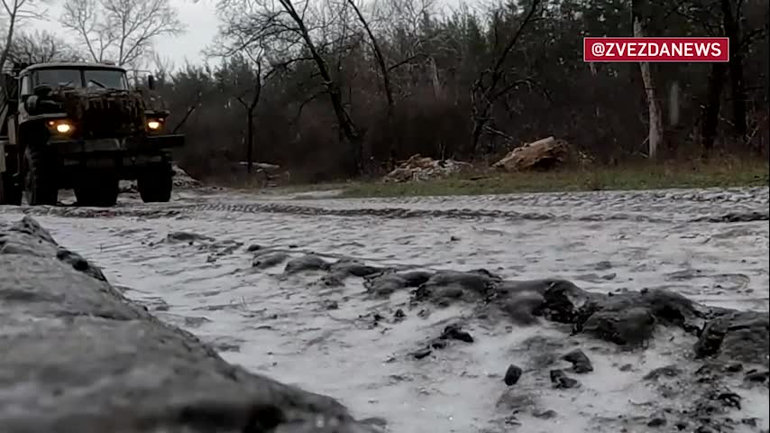 LOADED - FIRE - DENAZIFIED by MLRS BM-21 "Grad" of the Airborne Troops