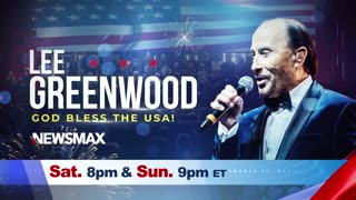 NEWSMAX and America salute Lee Greenwood!