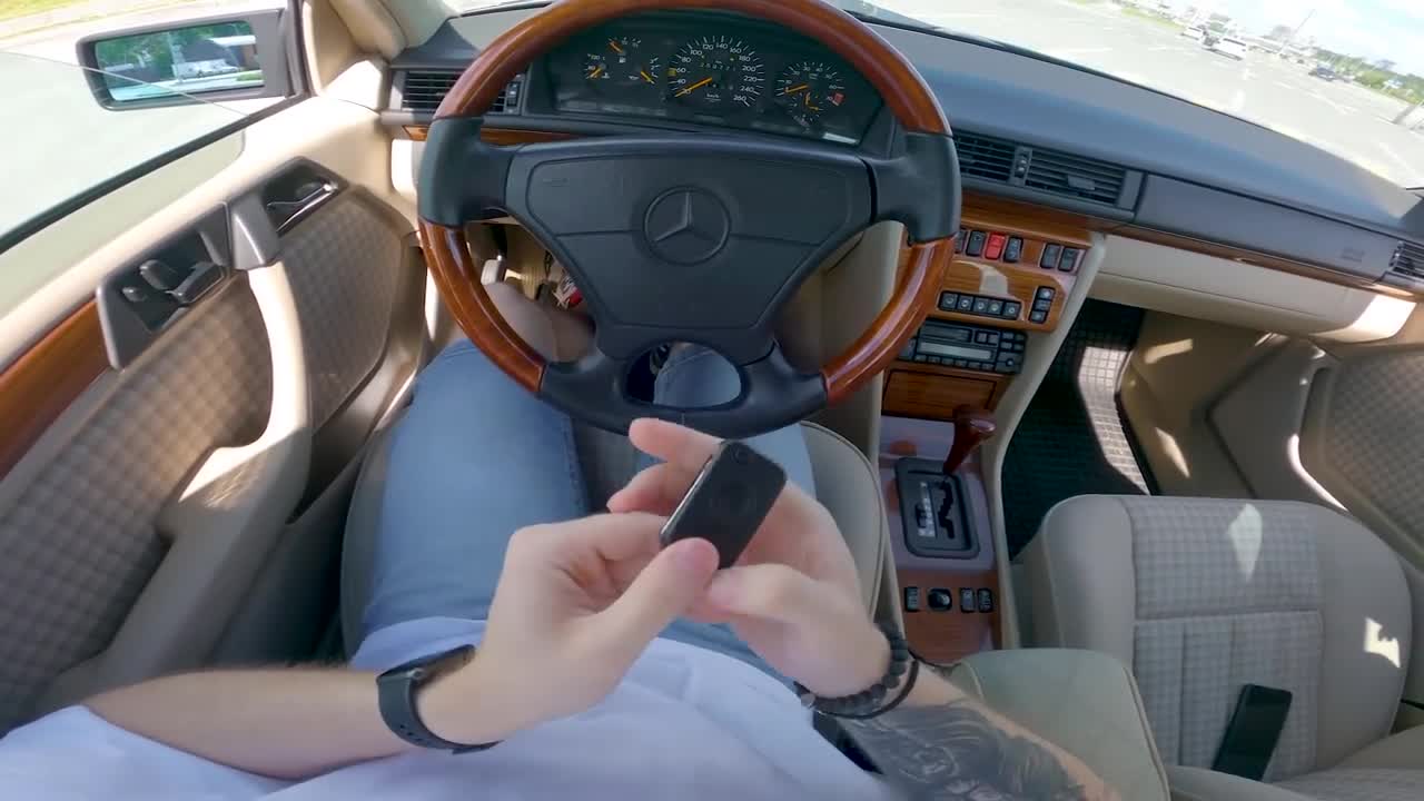 1993 Mercedes-Benz W124 2.8 AT - POV TEST DRIVE-1