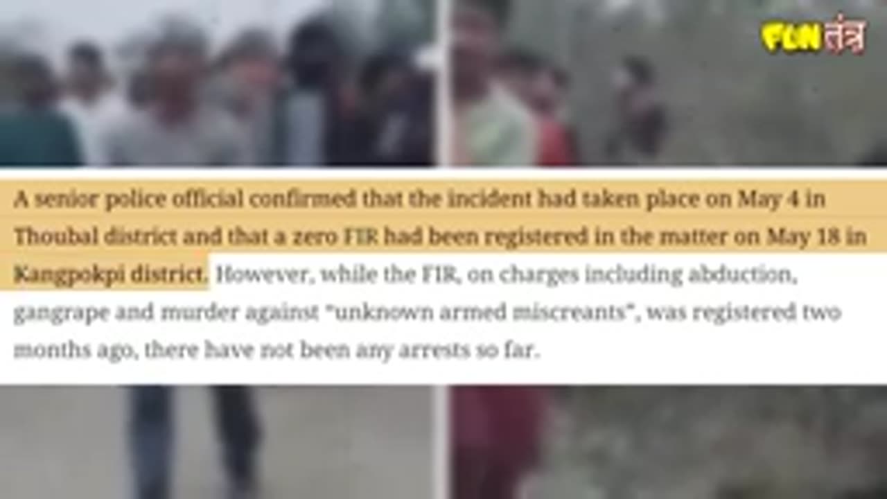 Top news Video on Manipur Burning & Violence