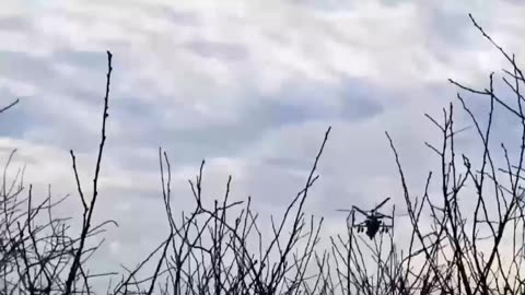 Combat work of Ka-52 helicopters