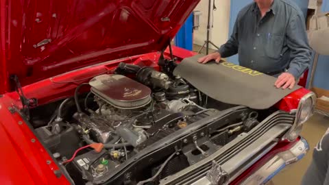 Guy shows off his dad awesome selection of cars..WoW