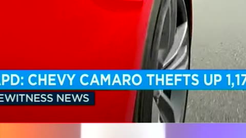 Cameros Stolen To Use At Street Takeovers