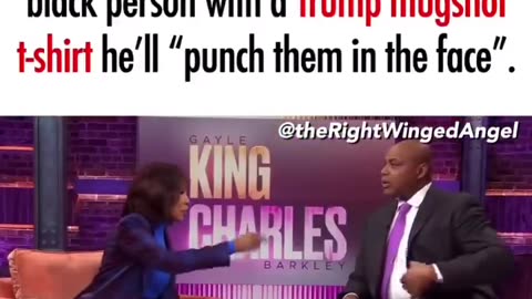 Charles Fat ass Barkley threatens Black Maga Spporters