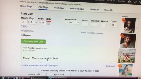 Adding Up the Given Days of the Tribulation