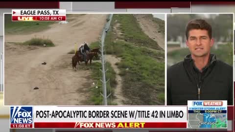 Post-Apocalyptic Border Scene