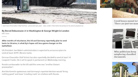 World War three as German battletanks supported by Nazis, storm into Russian teritory,