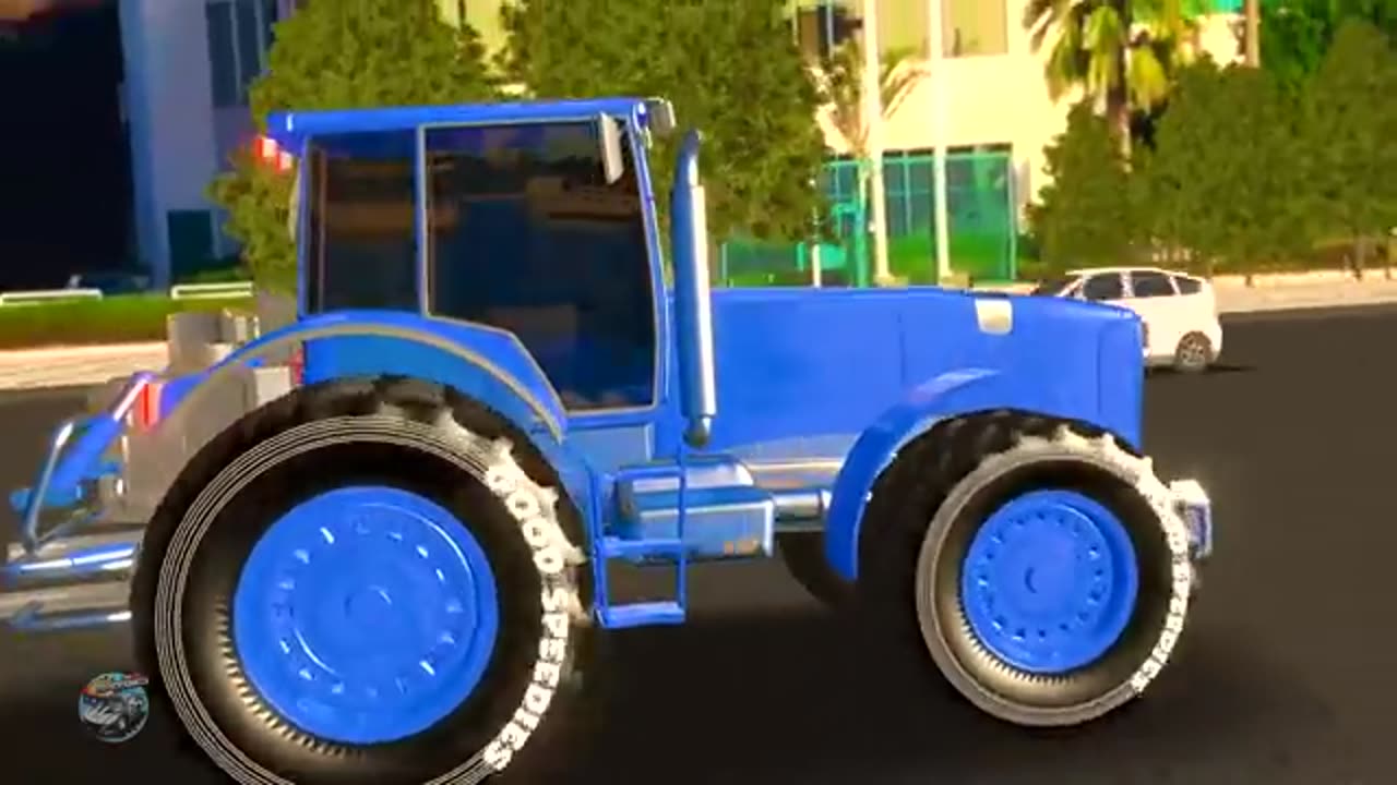 Wheels On The Bus + street Vehicles Nursery Rhyme For Kids by Speedies
