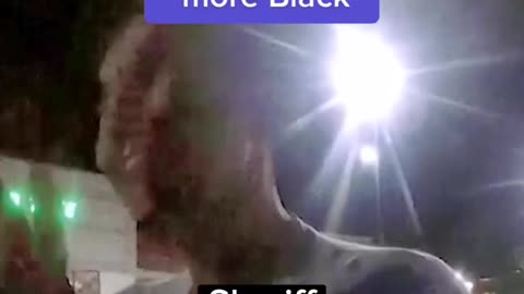 White deputy tells Black woman he's "more Black"
