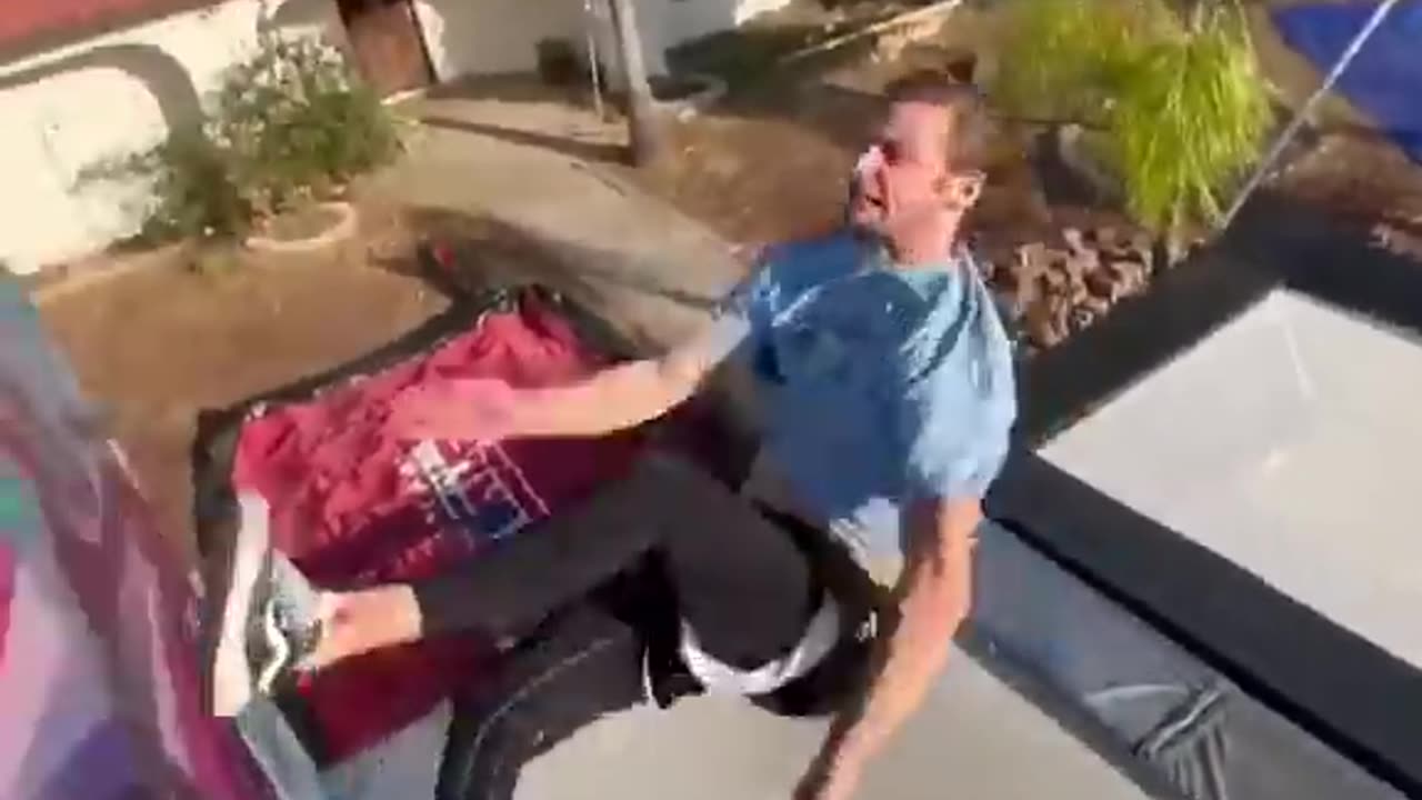 Huge front flip over gap