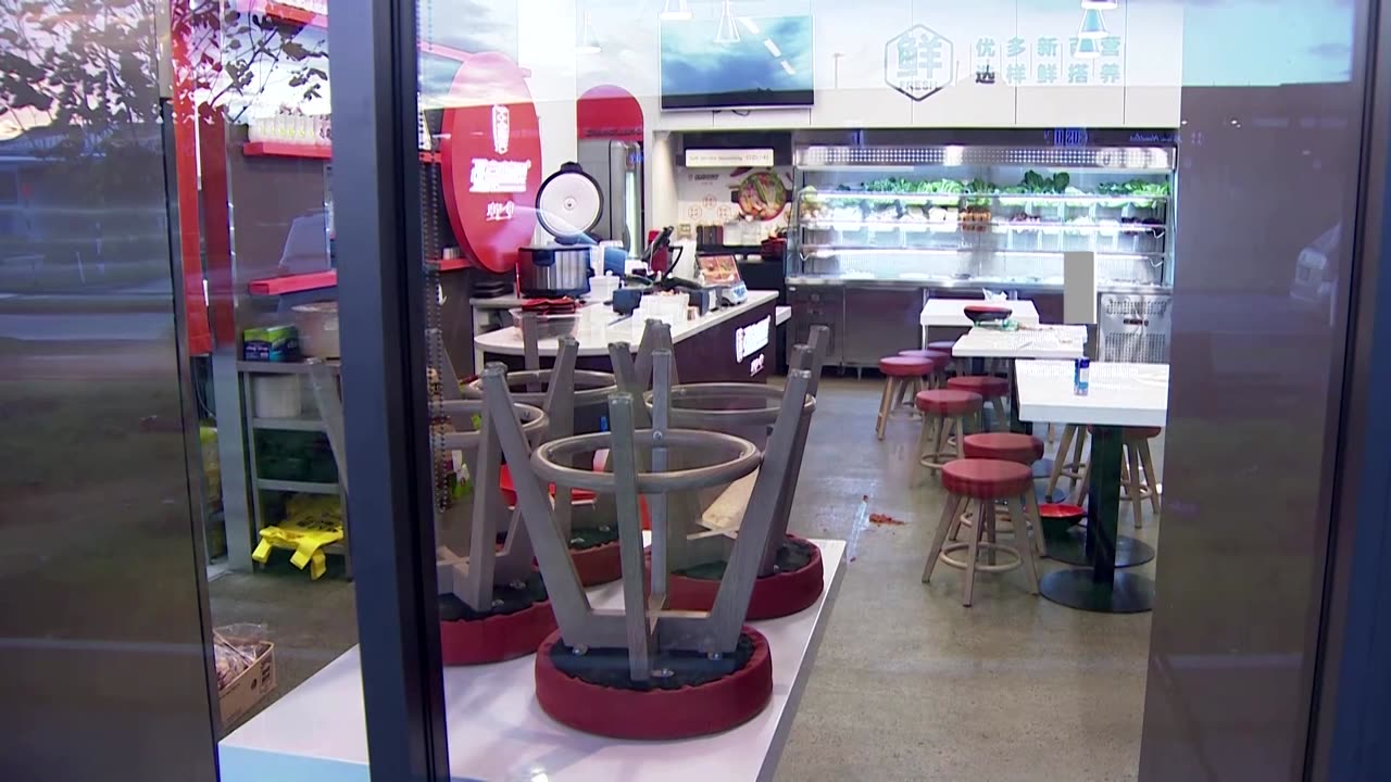 Axe attack injures four at Auckland Chinese eateries