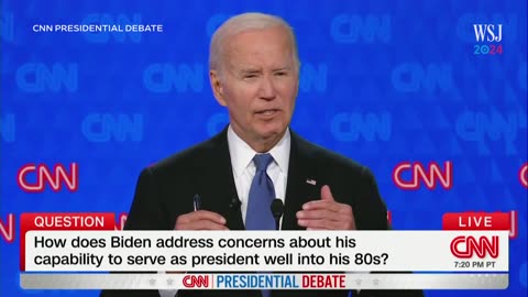 Watch Biden Trump Spar in First 2024 Presidential Debate