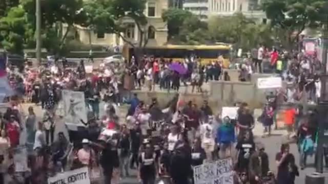 Massive New Zealand March Against J4b Mandates