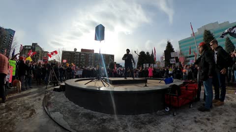 TRUCKER CONVOY | United For Freedom Rally FULL SPEECHES | Calgary Alberta Canada