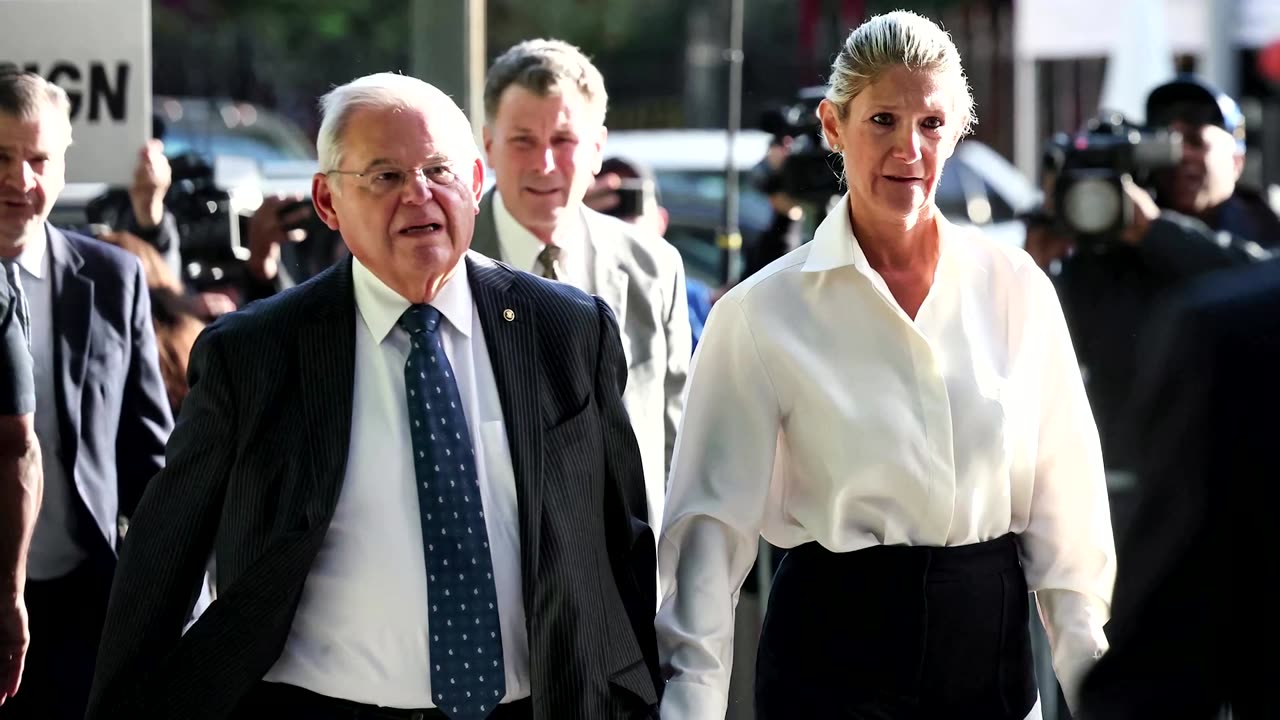 Menendez pleads not guilty to foreign agent charge