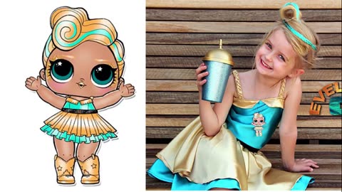 GIRLS LOVE DOLLS LOL -LOL in real life